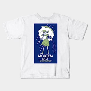 Mortem Salt Skeleton logo Kids T-Shirt